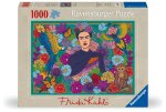 Adult puzzle 1000 Teile - Frida Kahlo's Paradise: Parrot, Monkey and Blooms