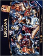 Erwachsenenpuzzle 1000 Teile - Disney Lorcana - Glimmers of the Realm: Steel