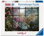 Adult puzzle 1000 Teile - Getrockneter Allium in der Gießkanne