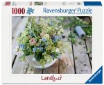 Adult puzzle 1000 Teile - Sommerlicher Wiesenstrauß mit Himmelblauem Südstern