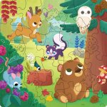 Children's puzzle 22 Teile - Fröhliche Waldfreunde
