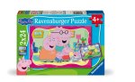 Children's puzzle 2x24 Teile - Peppa Wutz - Peppa Pig