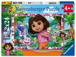 Kinderpuzzle 2x24 Teile - Dora the Explorer