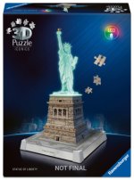 3D Puzzle 108 Teile - Iconics: Freiheitsstatue - mit Licht