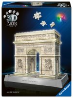3D Puzzle 216 Teile - Iconics: Triumphbogen Paris - mit Licht