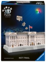 3D Puzzle 216 Teile - Iconics: Buckingham Palace - mit Licht