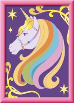 CreArt, Malen nach Zahlen Kinder Unicorn Academy - Wildstar