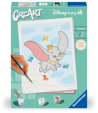 CreArt Hello Baby Disney Baby - Dumbo (Gra)