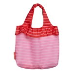 Easy Bag Volant Stripes pink-red