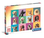 Puzzle super 300 elementów. Funny Faces