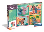 Puzzle 4 w 1 Super kolor. Stitch