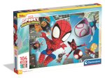 Puzzle 104 elementów. MAXI Super kolor. Spidey And His Amazing Friends
