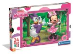 Puzzle 24 elementów. MAXI Super kolor. Minnie