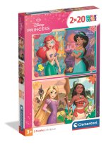 Puzzle 2 x 20 elementów. Super kolor. Princess