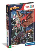 Puzzle 104 elementów. Super kolor. Spider-Man
