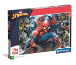 Puzzle super 104 elementów. Super kolor. Spider-Man