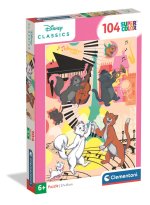 Puzzle 104 elementów. Super kolor. Aristocats