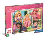 Puzzle super 104 elementów. Princess