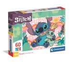 Puzzle 60 elementów. Super kolor. Stitch