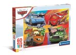 Puzzle 60 elementów. MAXI Super kolor. Cars