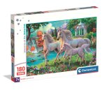 Puzzle super 180 elementów. Unicorns