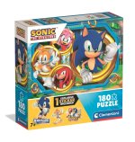 Puzzle super 180 elementów. Super kolor  Sonic 1
