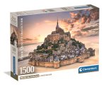 Puzzle 1500 elementów. Compact  The Mount Saint-Michele Rising
