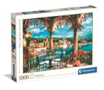 Puzzle 1000 elementów. HQ  Balcony view of Lake Como