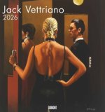 Jack Vettriano 2026 - Kunst-Kalender - Wand-Kalender - 45x48