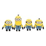 PLAYBYPLAY PLUSH: MINIONS - MINIONS 20 CM ASSORTED 4-PACK