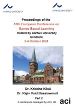 ECGBL 2024-Proceedings of the 18th European Conference on Games Based Learning P2