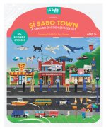 SI SABO TOWN BILINGUAL STICKER SET