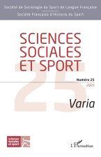 Sciences sociales et sport Numéro 25