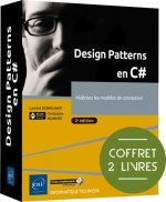 Design Patterns en C# - Coffret de 2 livres : Maîtrisez les modèles de conception (2e édition)