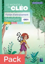 Le monde de Cléo Fichier d'entrainement CE1 + aide-mémoire - ÉDITION 2025 Pack de 10