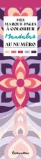 Mes marque-pages à colorier au numéro  - Mandalas