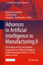 Advances in Artificial Intelligence in Manufacturing II