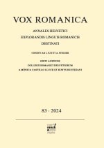 VOX ROMANICA 83 (2024)