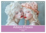Albino Frauen - Kunstvolle Werke (Tischkalender 2026 DIN A5 quer), CALVENDO Monatskalender