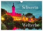 Schwerin - Welterbe (Wandkalender 2026 DIN A4 quer), CALVENDO Monatskalender