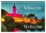 Schwerin - Welterbe (Tischkalender 2026 DIN A5 quer), CALVENDO Monatskalender