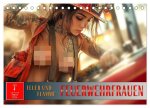 Feuerwehrfrauen - Feuer und Flamme (Tischkalender 2026 DIN A5 quer), CALVENDO Monatskalender
