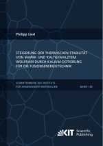 Steigerung der thermischen Stabilität von warm- und kaltgewalztem Wolfram durch Kalium-Dotierung für die Fusionsenergietechnik