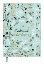 Terminkalender Campus Mint Flowers 18 Monate 2026/2027
