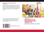 PROPUESTA DE PROGRAMACIÓN DIDÁCTICA