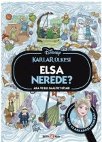 Disney Karlar Ülkesi Elsa Nerede Ara ve Bul Faaliyet Kitabi