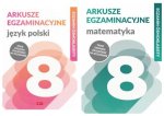 Pakiet Język polski. Arkusze egzaminacyjne / Matematyka. Arkusze egzaminacyjne