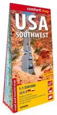 États-Unis d'Amérique. Sud Ouest 1/1.350.000 (carte grand format laminée). USA Southwest