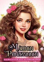 Malbuch für Alle Altersgruppen - Märchen Prinzessinnen