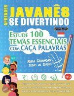 Aprender Javan?s Se Divertindo! - Para Crianças